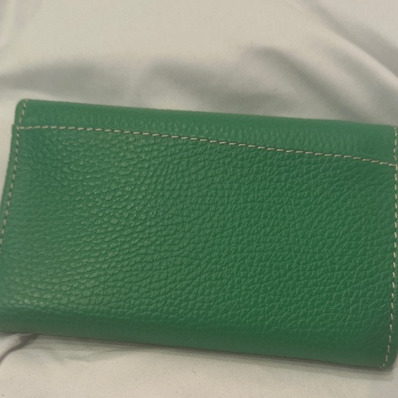 Dooney & Bourke Vibrant Green Satchel with Wallet - Picture 8 of 14